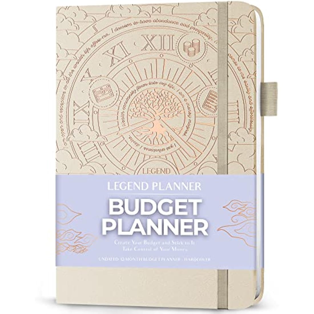Legend Budget Planner – Vegan Leather Financial Organizer & Expense Tracker