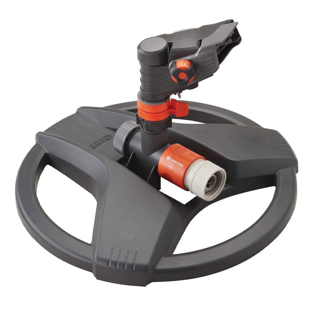 Gardena Classic Impulse Sprinkler on Weighted Sled Base - 5200 sq ft