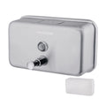 VANNSOO Wall Mounted Stainless Steel Soap Dispenser – 37oz Commercial