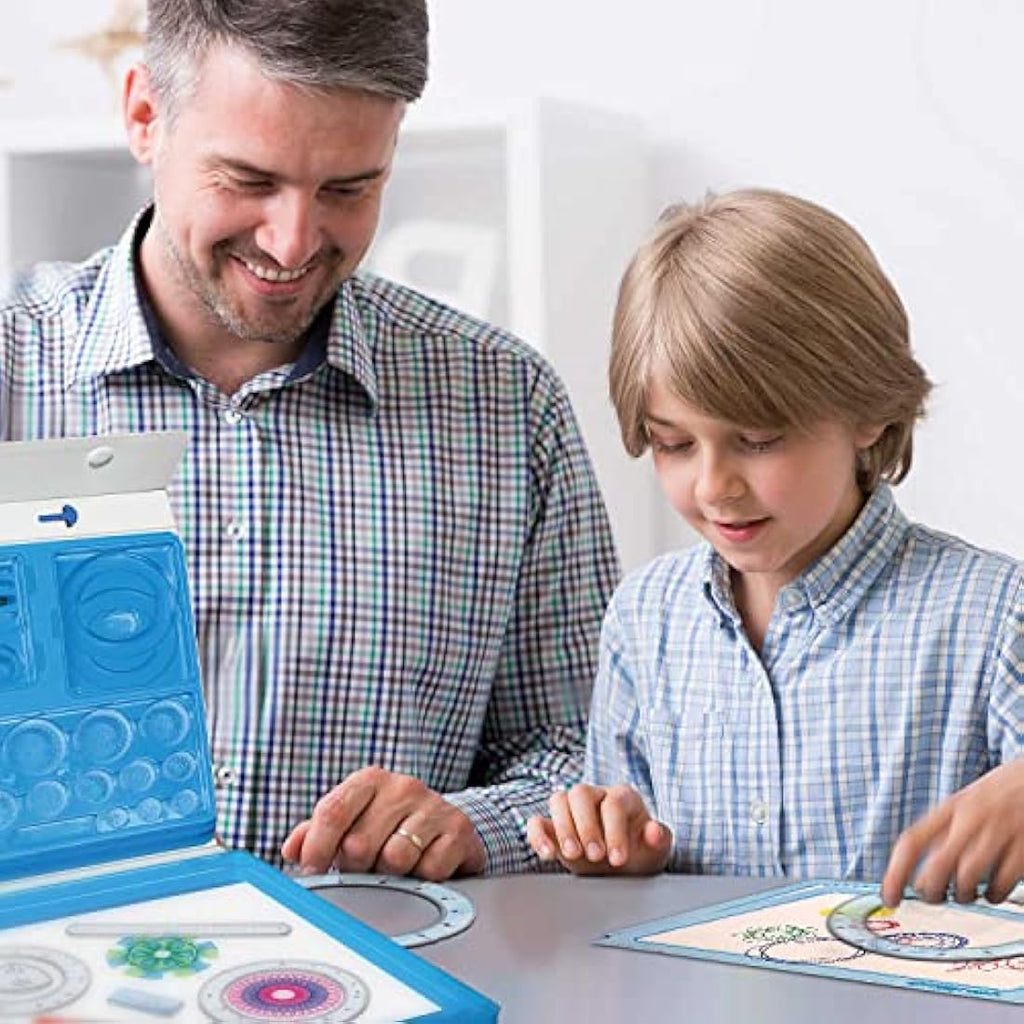 Spirograph Deluxe – Kit de Dessin Mandala et Jeu Créatif – 45 Pièces