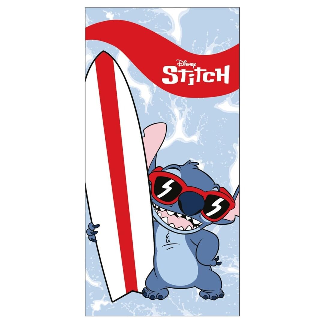 Jolof Store Disney Lilo and Stitch Beach and Bath Towel – 70 x 140 cm