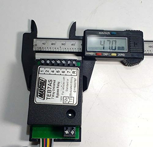 Maypole 12V 7 Way Bypass Relay with Audible Buzzer for Trailer Towing