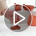 Jolof Store 24 Pcs Nylon Pot Feet – Invisible Triangle Plant Risers