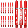 Target Darts Pro Grip Shafts - 5 Sets (15 Total) - Aqua Medium 48mm