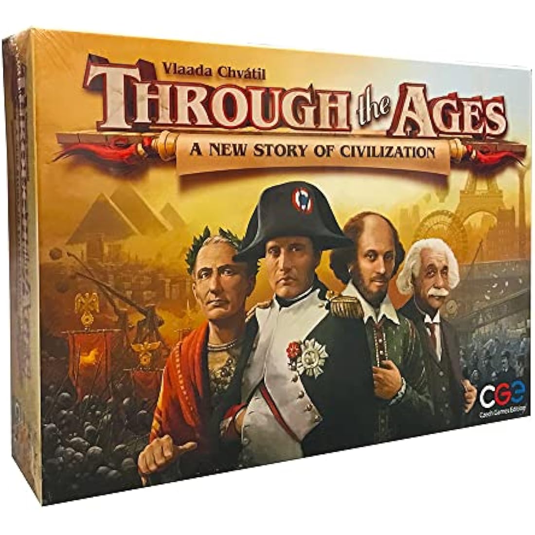 Through the Ages: A New Story of Civilization Board Game by CGE