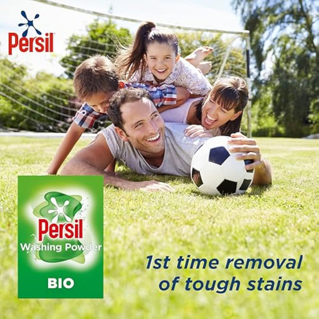 Persil Bio Washing Powder – Stain Removal Laundry Detergent 84 Washes