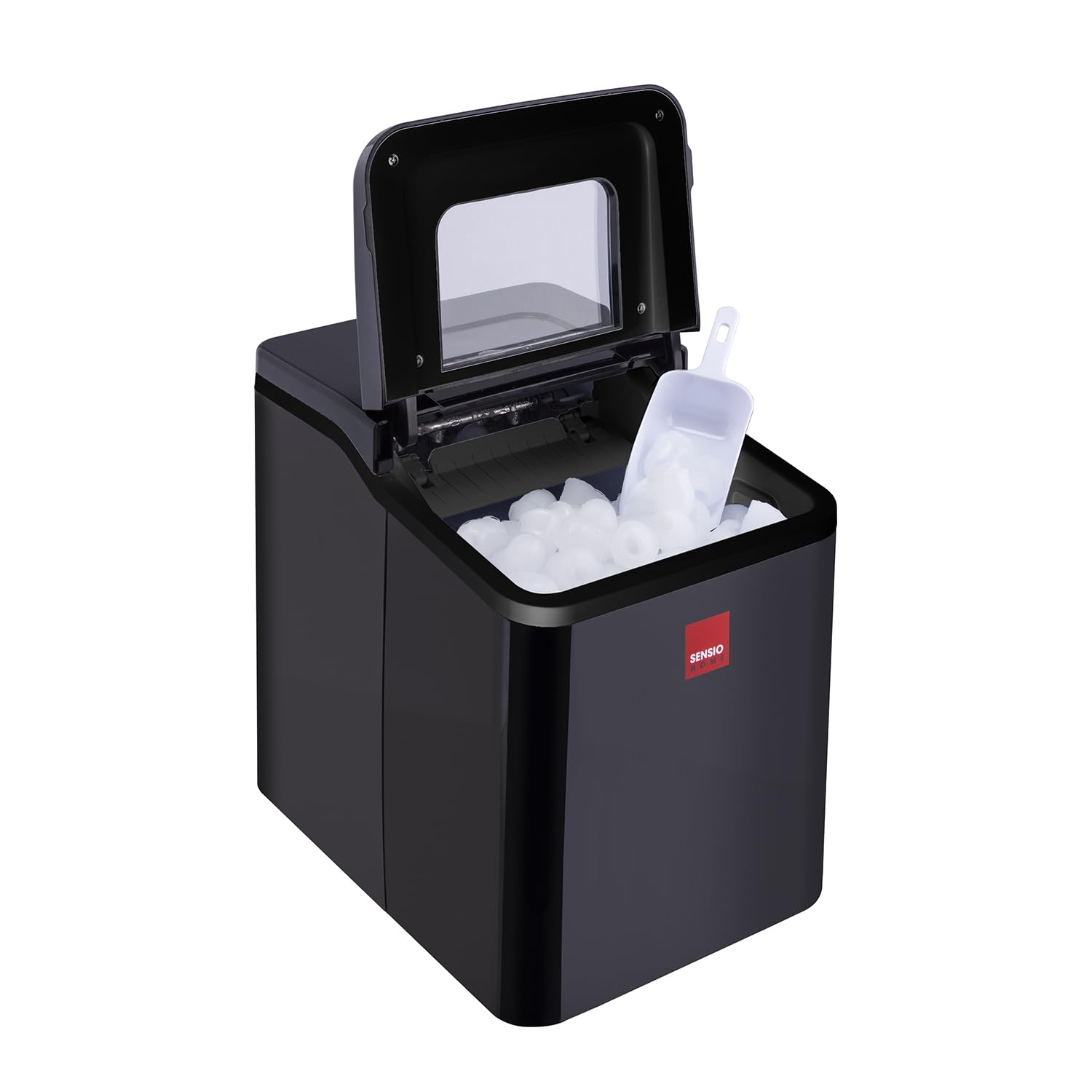 Sensio Home Ice Cube Maker | 12kg Countertop Machine with Self-Cleaning