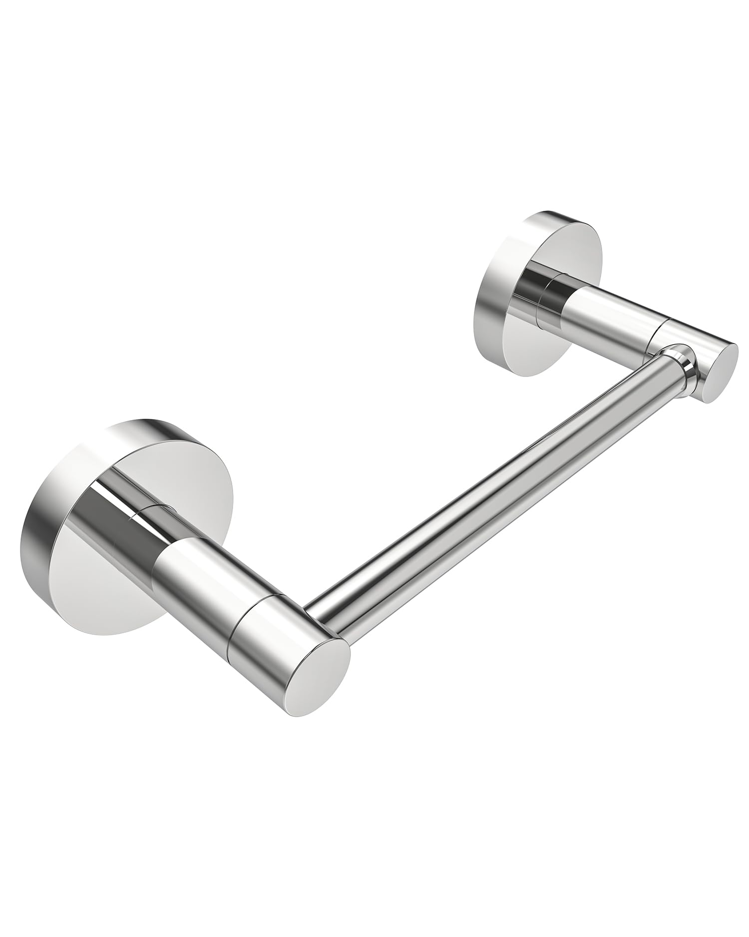 WZRUA Chrome Toilet Roll Holder – SUS304 Stainless Steel Wall Mount