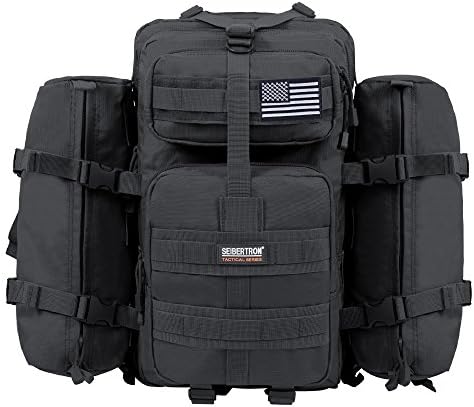 Seibertron Falcon Tactical Backpack – Water Repellent Assault Pack