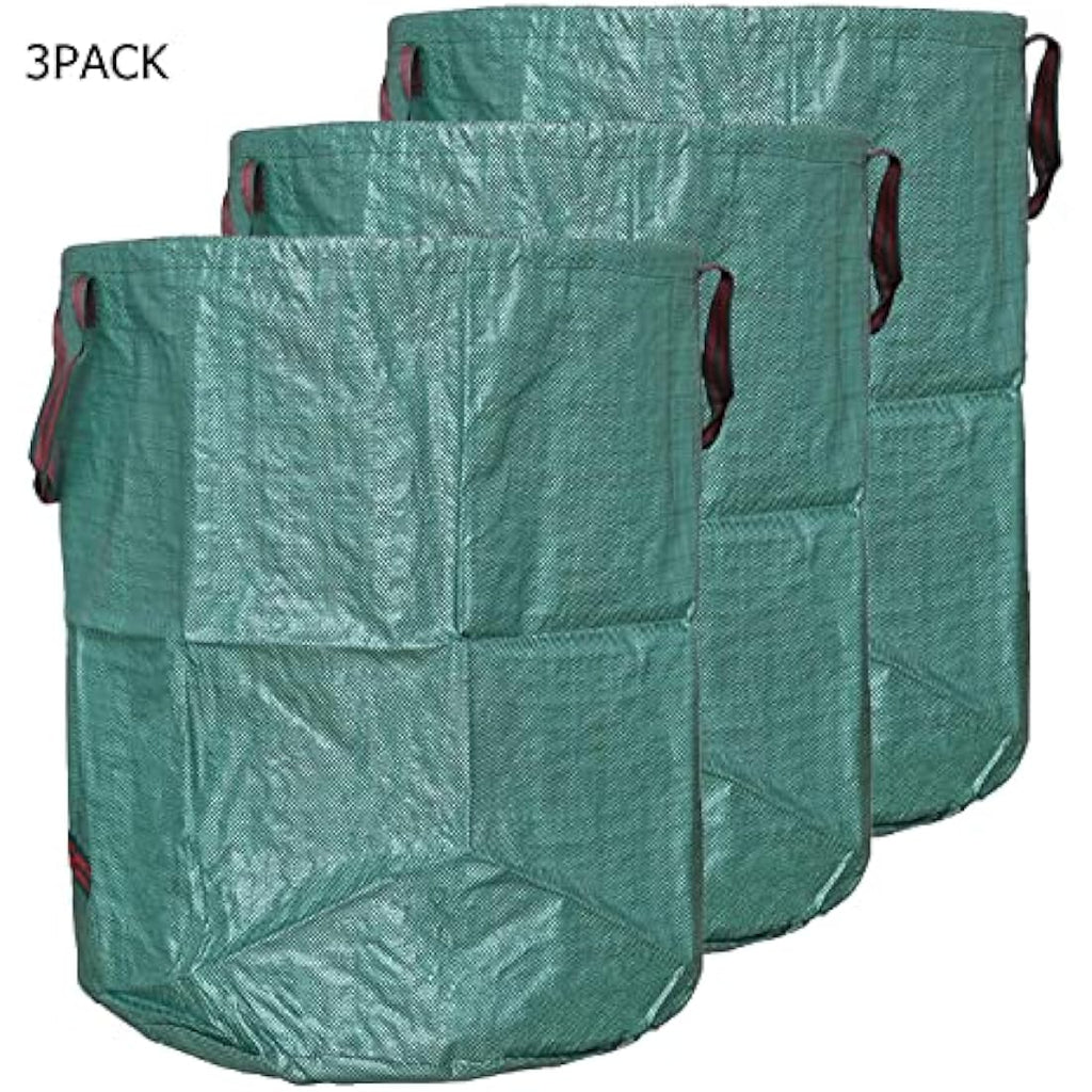 Ram Heavy Duty Garden Waste Bags | 272L Reusable PP Sacks - 3 Pack