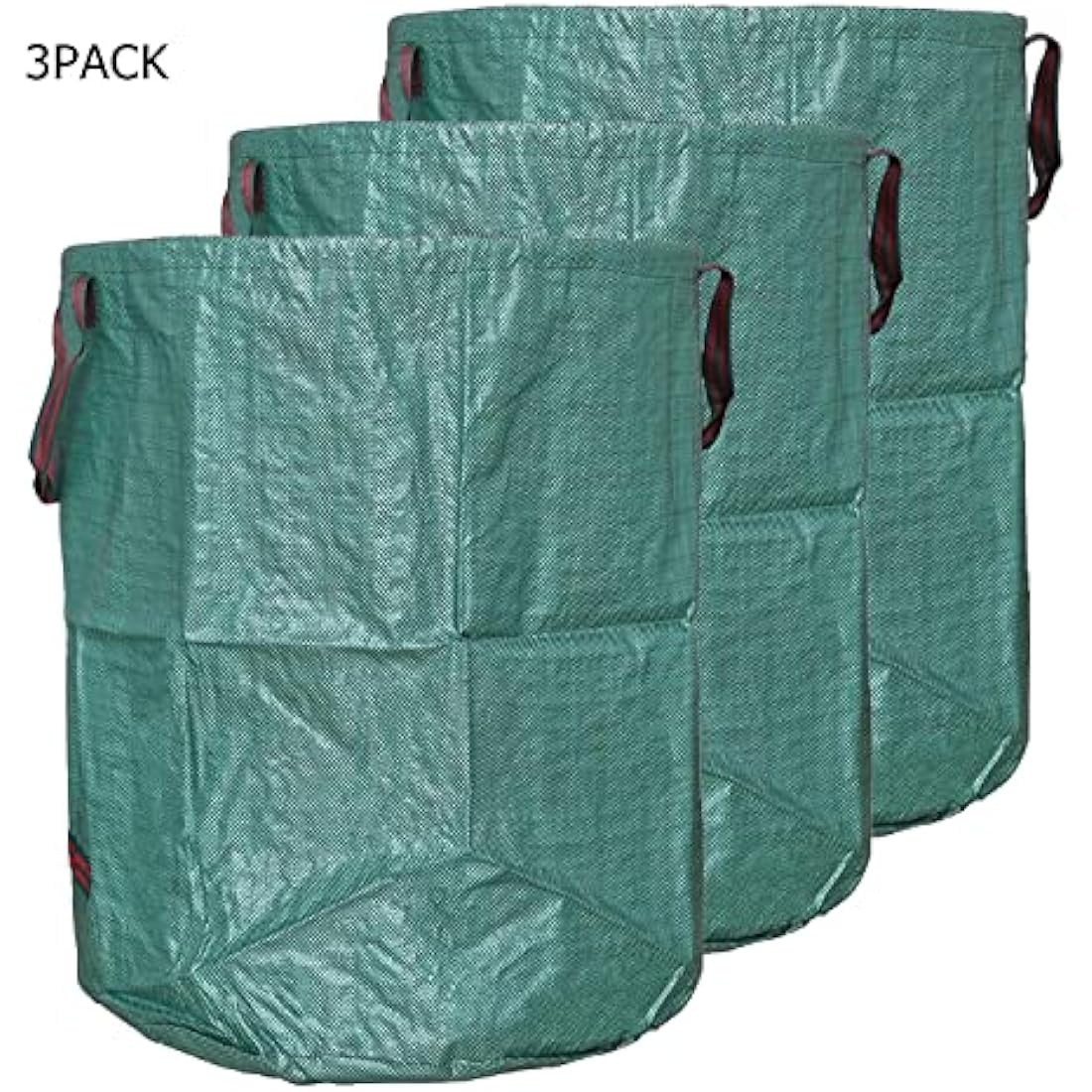 Ram Heavy Duty Garden Waste Bags | 272L Reusable PP Sacks - 3 Pack