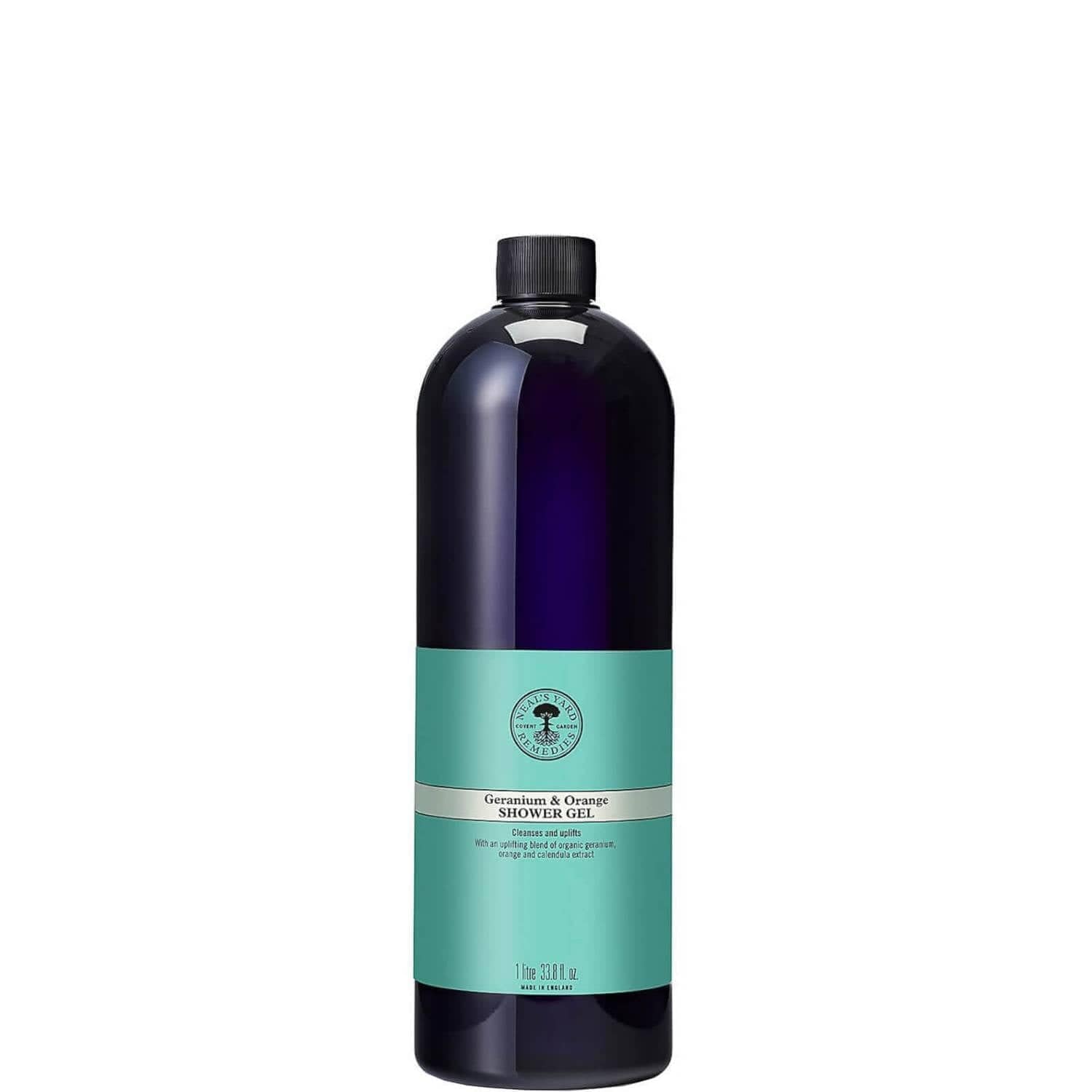 Neal's Yard Remedies Geranium & Orange Shower Gel - Vegan Body Wash 950ml
