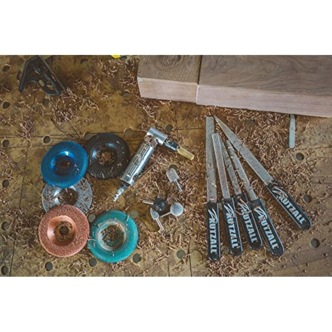 Kutzall Extreme Shaping Disc – 4.5" Very Coarse Tungsten Carbide Wood Tool