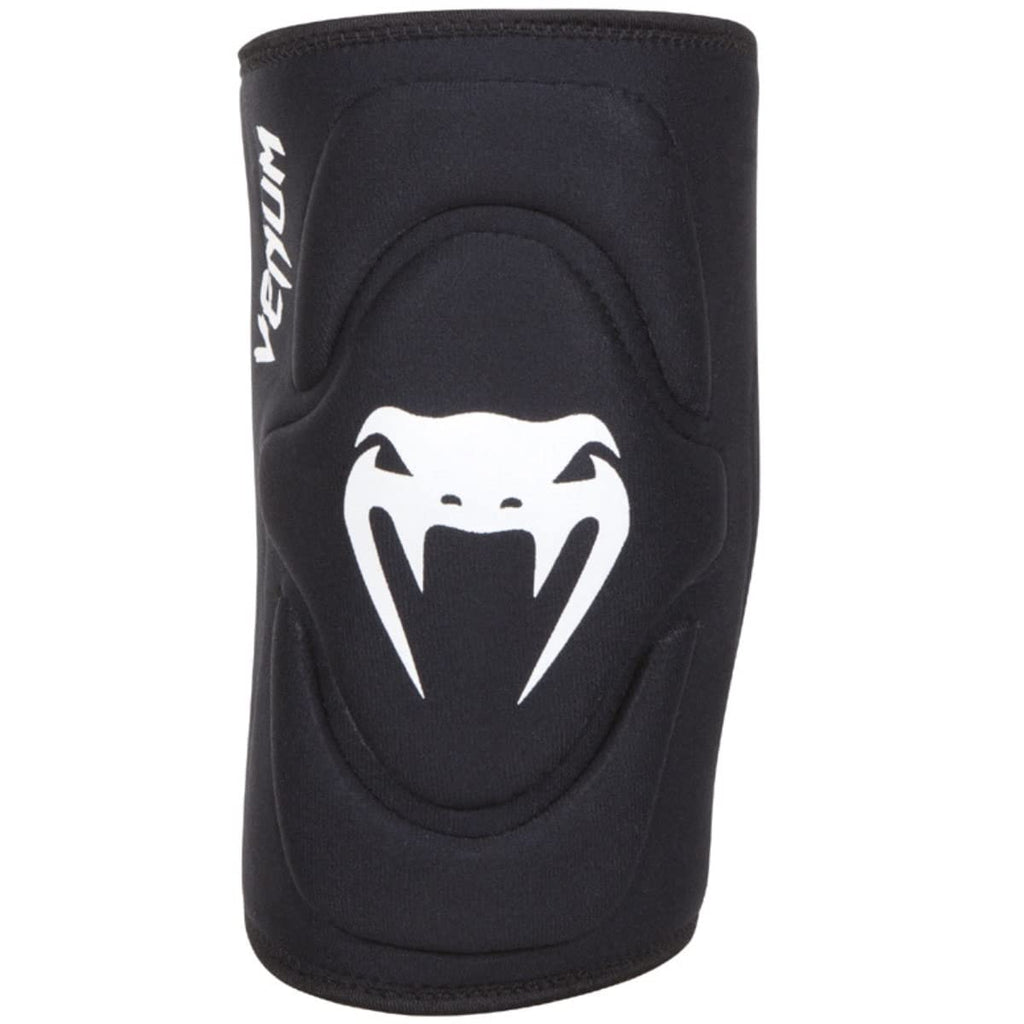 Venum Kontact Gel Knee Pads – Men's Protective Sparring Gear, Black, XL