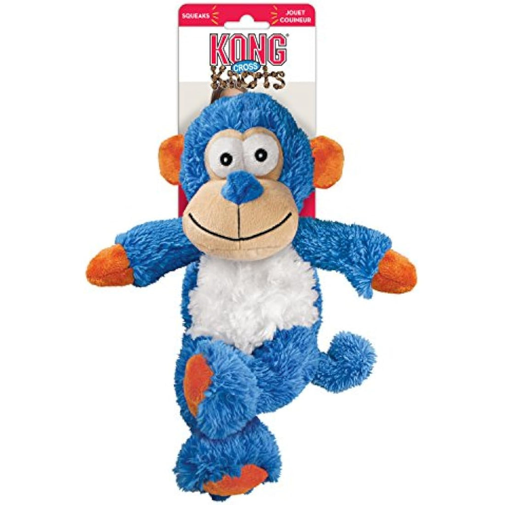 KONG Cross Knots Monkey Dog Toy – Internal Knotted Rope Plush