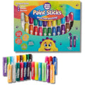 Little Brian Paint Sticks – 24 Pack Assorted Mess-Free Kids Art Sticks