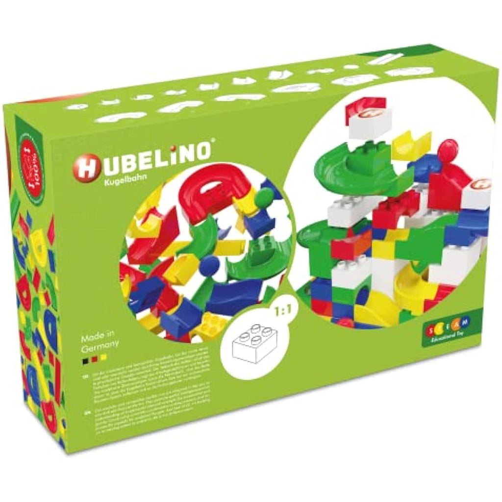 Hubelino 128-Piece Marble Run Element Expansion Set – STEAM Toy