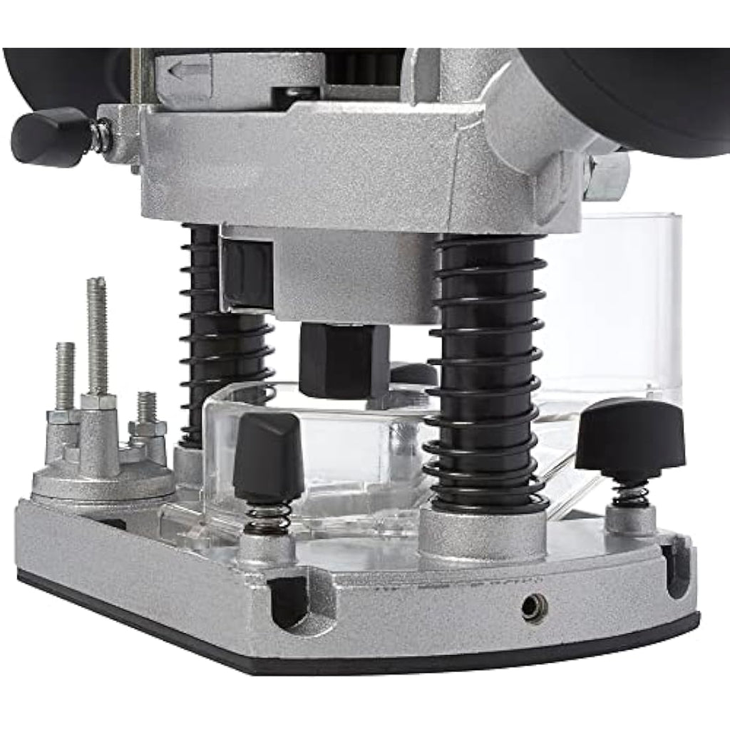 Trend T4 1/4 Inch Variable Speed Plunge Router - 850W Workshop Kitbox