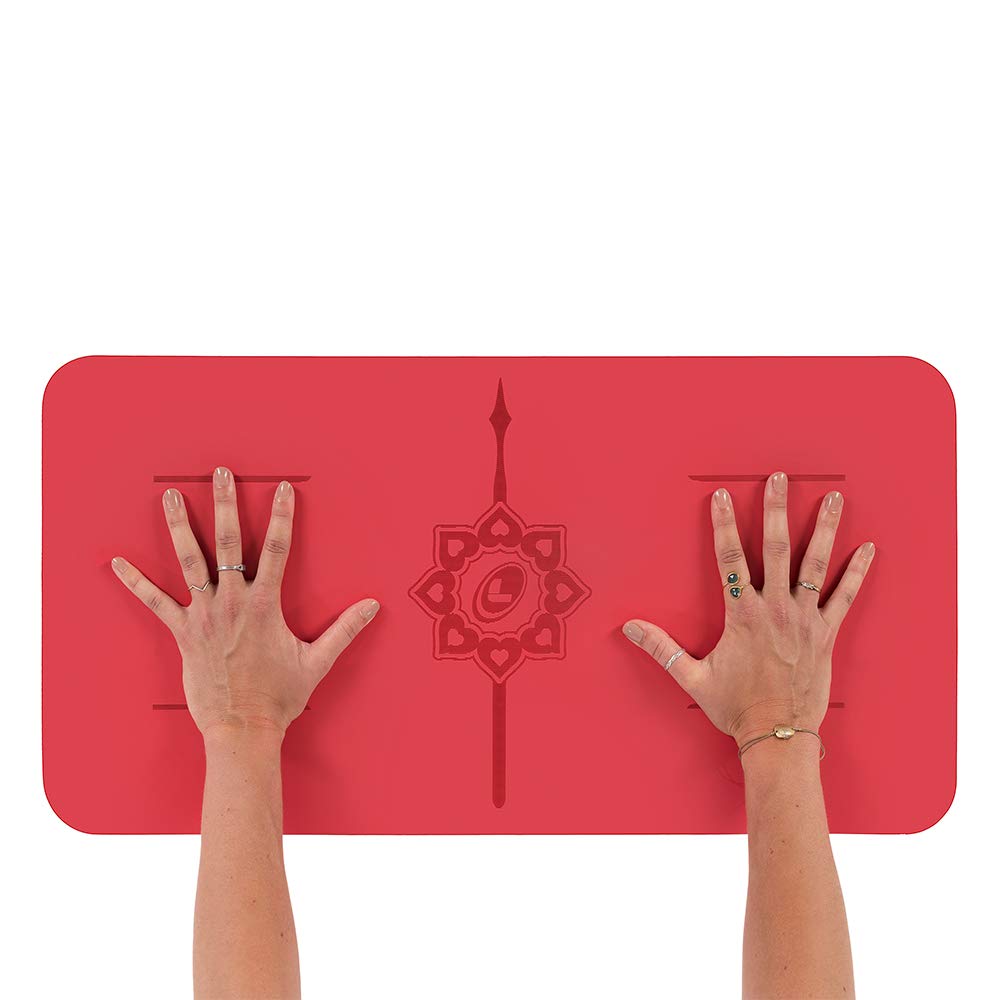 Liforme Yoga Pad – Non-Slip Eco-Friendly Knee & Elbow Mat with Bag