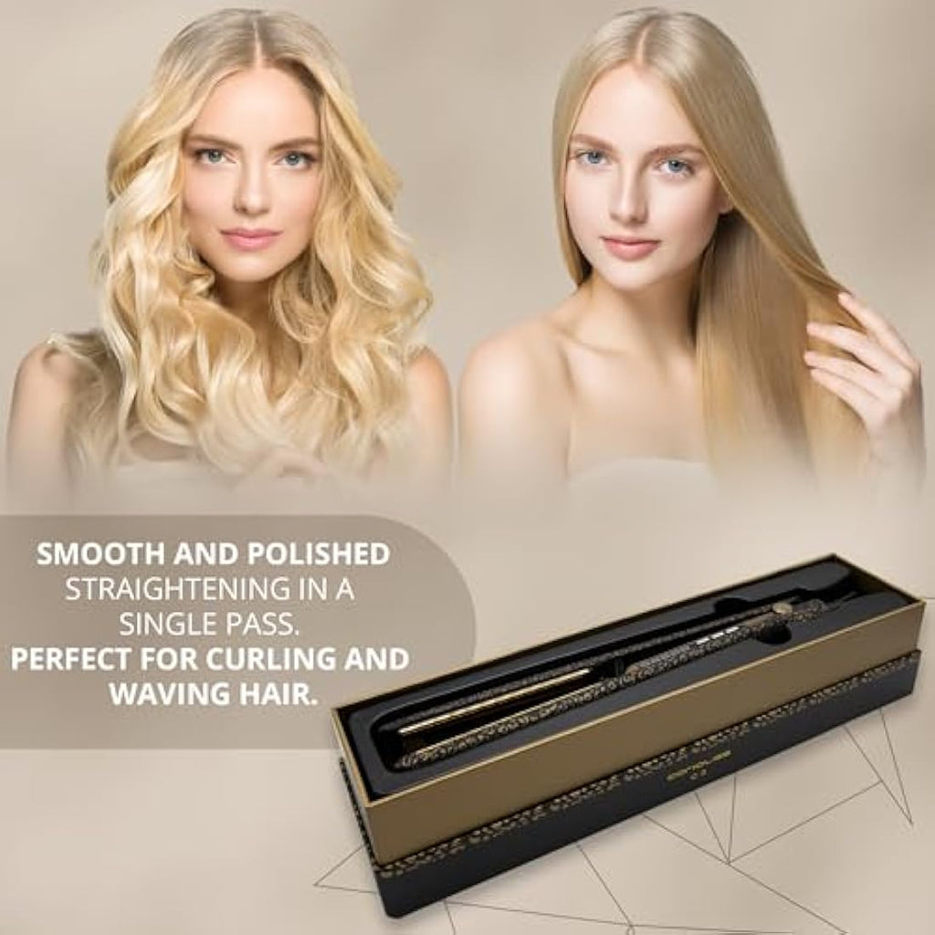 Corioliss C3 Titanium Hair Straightener | Professional Ionic Flat Iron