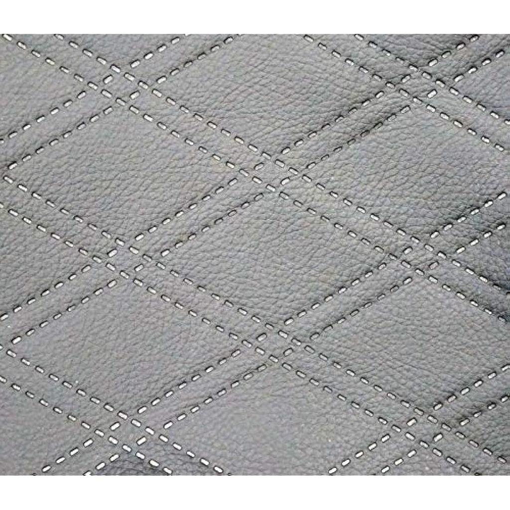 Leatherette Car Seat Covers – Quilted Black Airbag Compatible