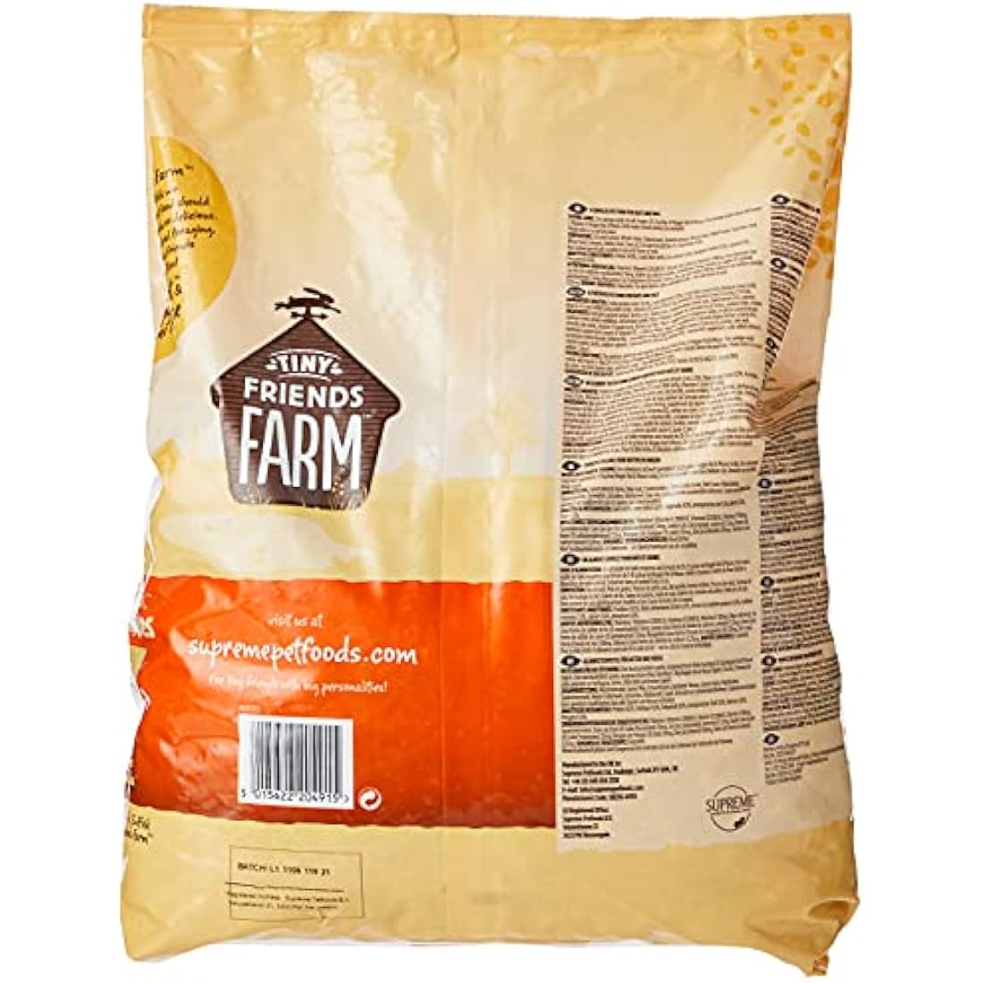 Supreme Petfoods Reggie Rat & Mimi Mouse Tasty Mix Food - 2.5kg