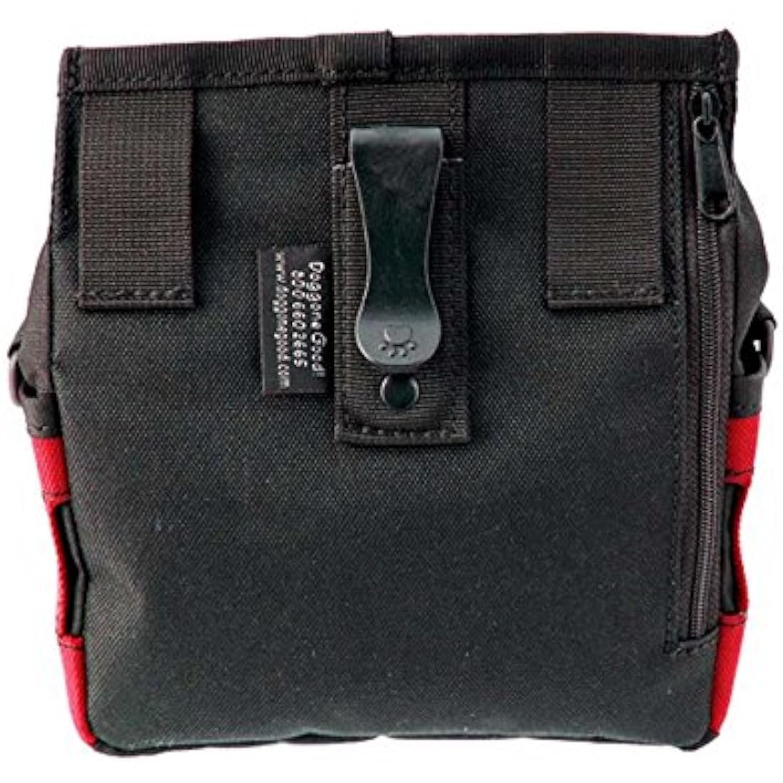 Doggone Good Rapid Rewards Dog Training Treat Pouch with Belt - Red