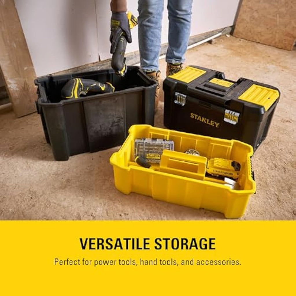 STANLEY 3-in-1 Rolling Workshop Toolbox | Stackable Portable Storage