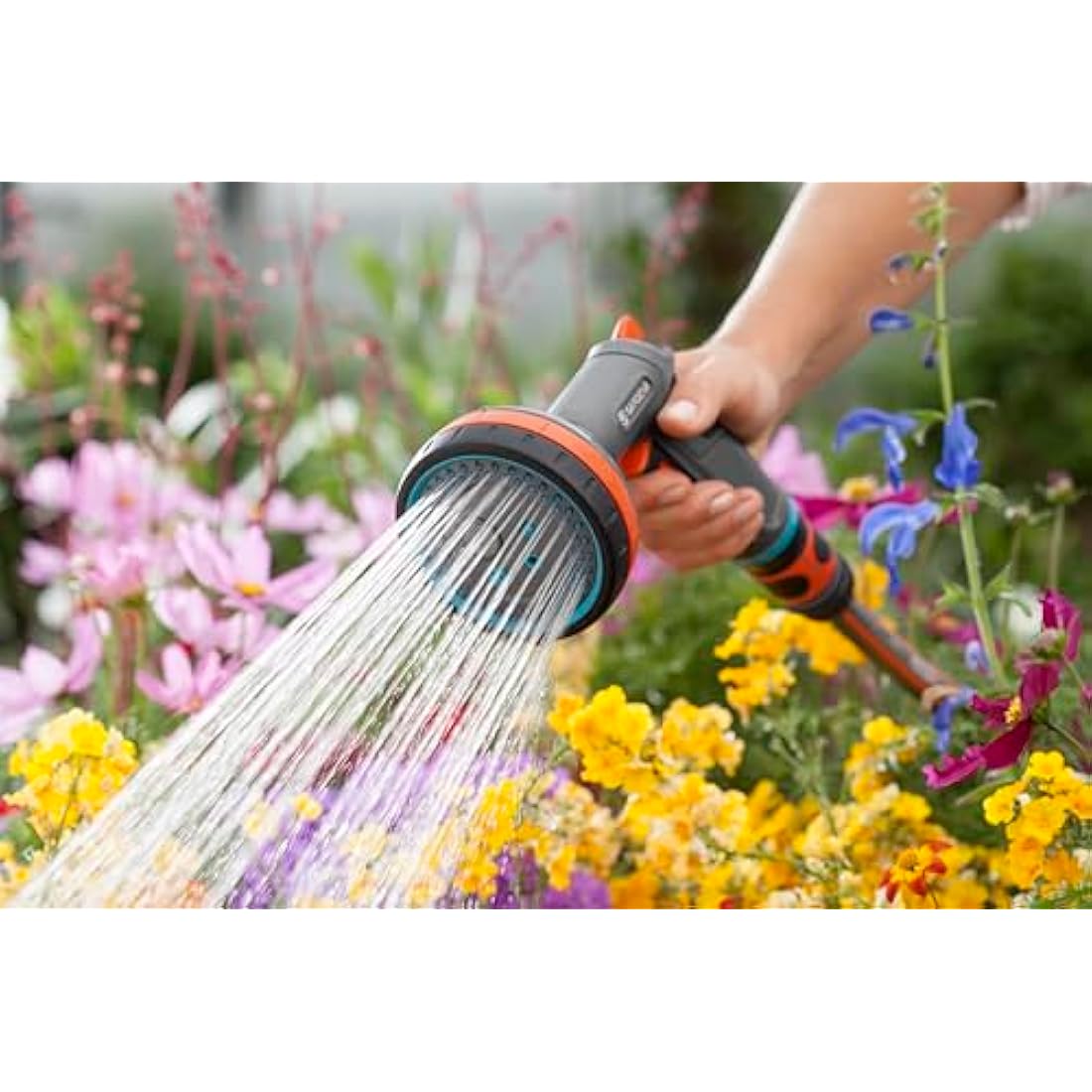 Gardena Comfort Multi Sprayer | 5-Pattern Frost-Resistant Garden Nozzle