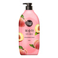 SHOWERMATE Natural Peach Body Wash | Large 42.3 fl oz Moisturizing Cleanser