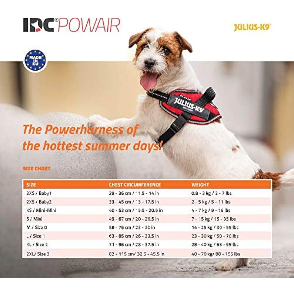 IDC Powair Dog Harness | Breathable 3D Mesh | Neon, Size Large