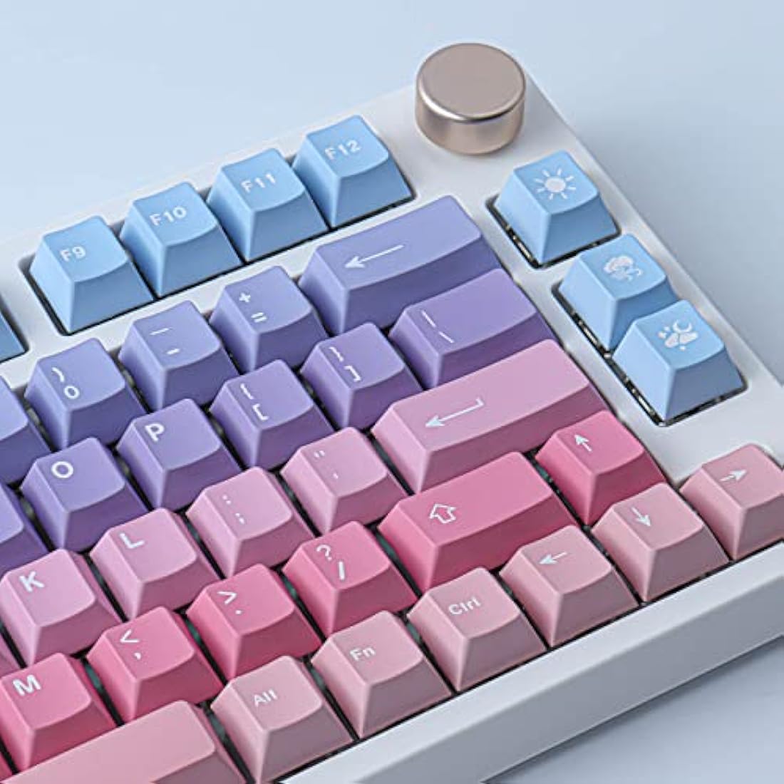 Tsungup PBT Keycaps | 129 Key Cherry Profile Dye-Sub for MX Keyboards