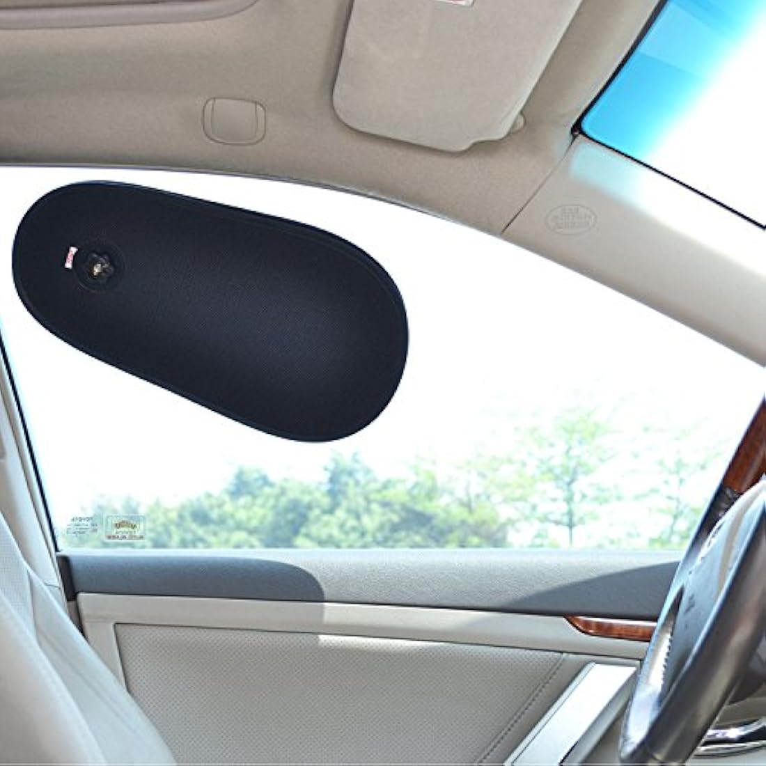 TFY Car Window Sun Shade Protector - Mesh UV Blocker for Baby & Kids
