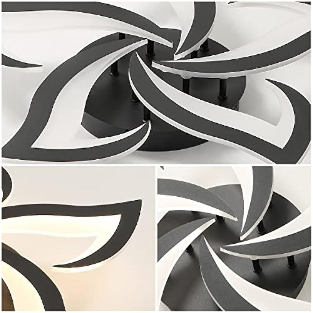Riserva Modern Flower LED Ceiling Light | 40W Dimmable Petal Lamp