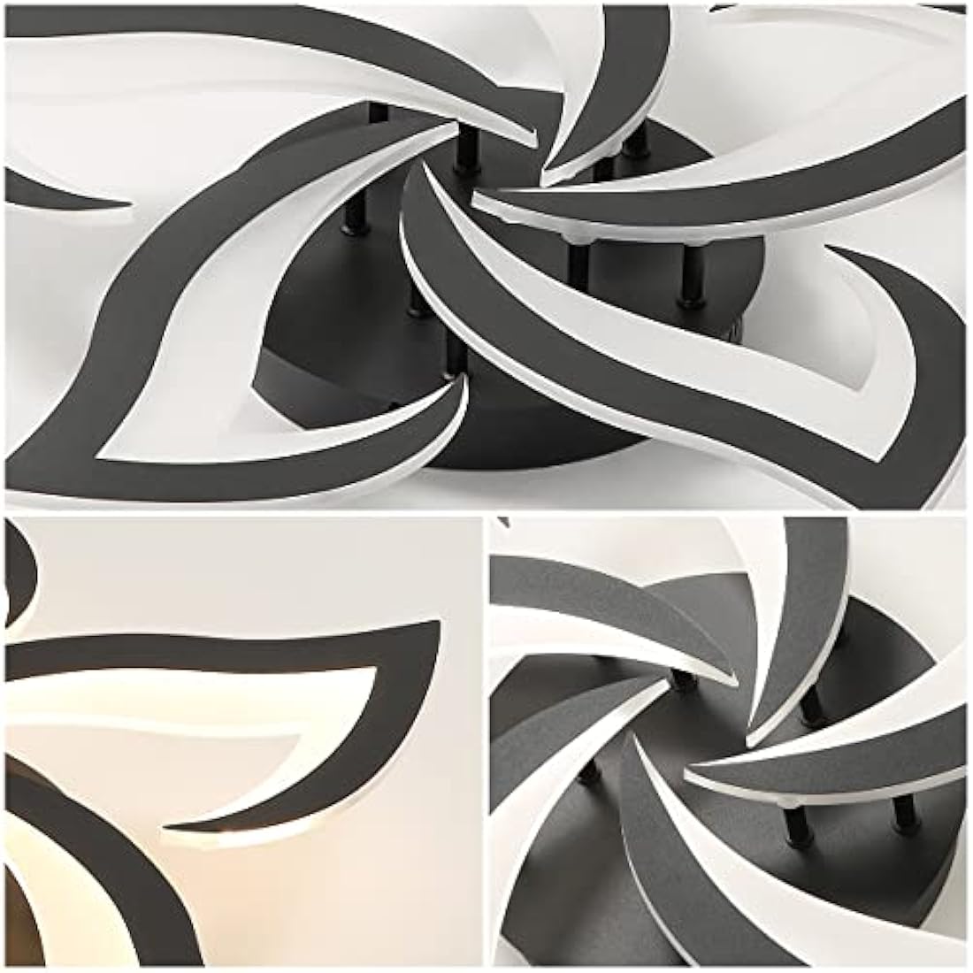 Riserva Modern Flower LED Ceiling Light | 40W Dimmable Petal Lamp