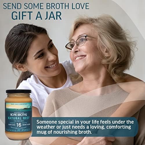 Grass-Fed Beef Bone Broth Concentrate | Collagen & Protein
