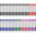Zebra Z-Grip Retractable Ballpoint Pens, Medium Point, Assorted, 50 Pack