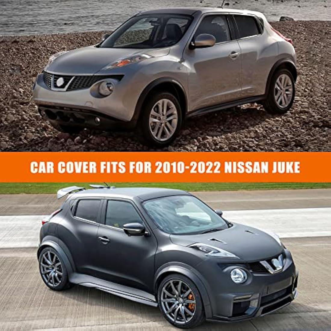 Opaltool 6-Layer Waterproof Car Cover for Nissan Juke 2010–2022