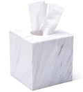 Jolof Store Marble Acrylic Tissue Box Cover – Square Modern Vanity Holder