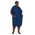 Dock & Bay Adult Beach Poncho - Hooded Towel with Deep Pockets - for Beach & Pool - Super Absorbent, Quick Dry - Classic - Yosemite Navy, Medium - image 1