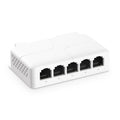 YuLinca 5-Port PoE Extender | 90W 1-in 4-Out Repeater | Wall & Din Rail
