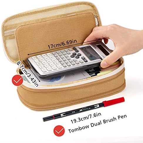 EASTHILL Large Capacity Pencil Case – High Storage Stationery Pouch