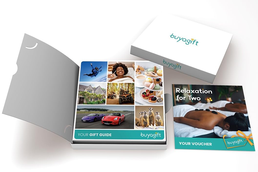 Buyagift Relaxation Experience Gift Box for 2: 995+ UK Spa Days