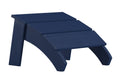 Flash Furniture Sawyer All-Weather Poly Resin Adirondack Ottoman – Navy