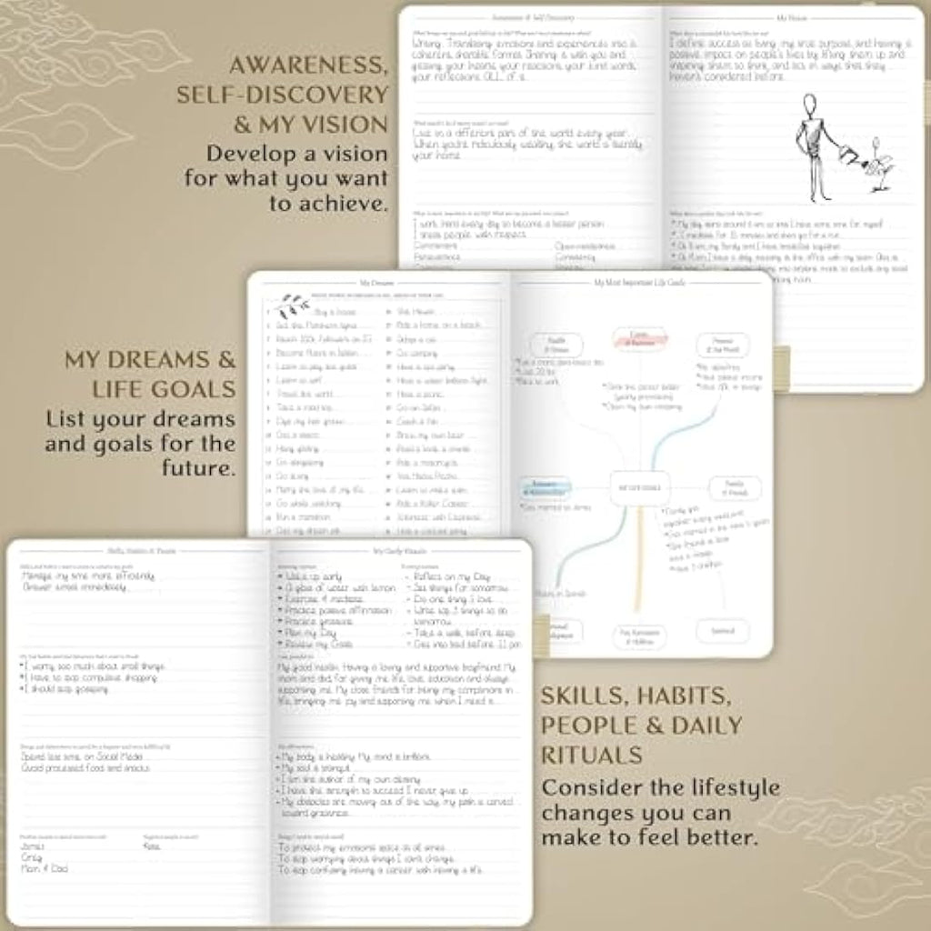 Legend Planner Hourly Schedule – Undated A5 Daily Organizer, Seashell