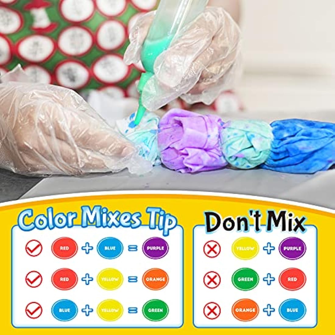 20 Colors Tie Dye Kit for Kids & Adults with T-Shirt