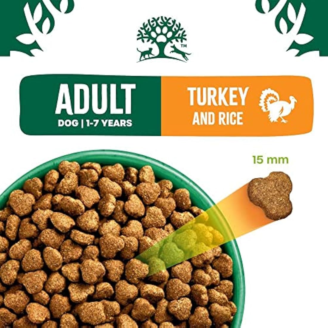James Wellbeloved Adult Turkey & Rice Hypoallergenic Dry Dog Food - 7.5kg