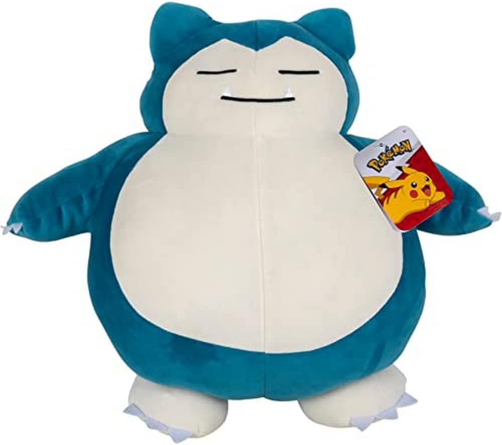 Pokémon Snorlax Plush Toy by Jazwares – 18 Inch Large Stuffed Animal