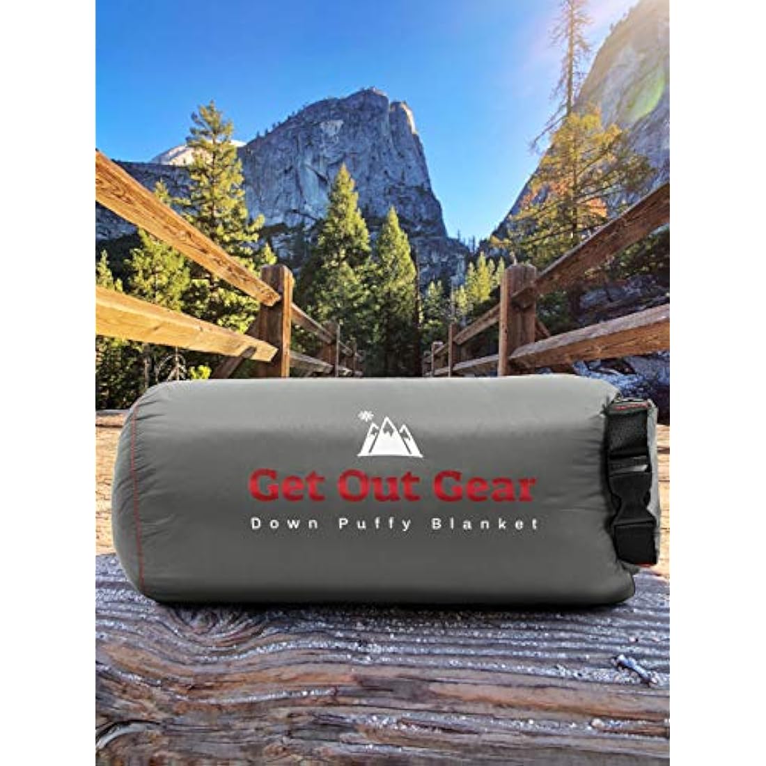 Get Out Gear Down Camping Blanket – 650 Fill Power Packable Outdoor Quilt