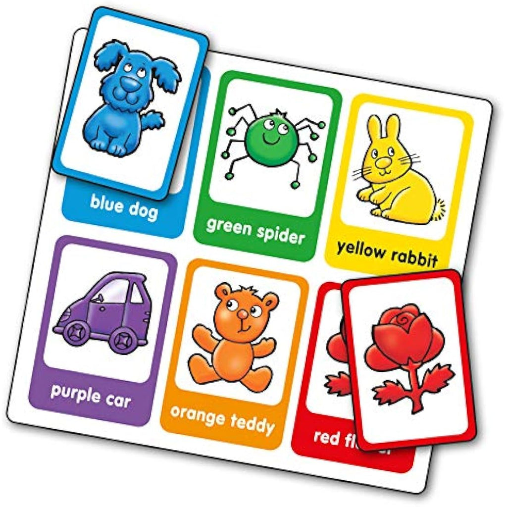 Orchard Toys Red Dog Blue Dog Lotto Game – Educational Memory Game